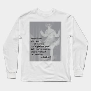 Boyfriend Card Long Sleeve T-Shirt